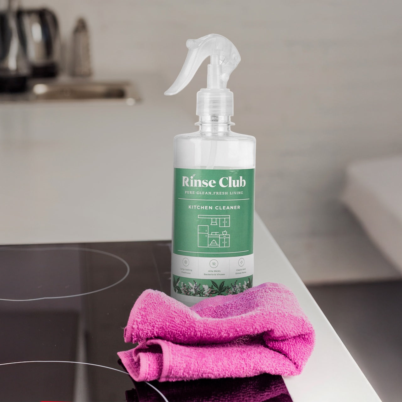 Natural Kitchen Cleaner Spray & Degreaser I 490ML
