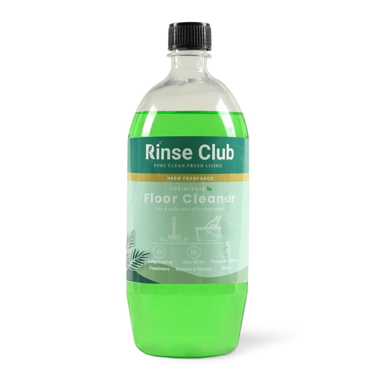 Natural Floor Cleaner I Neem, Non-toxic & Kids-Safe I 850 ML
