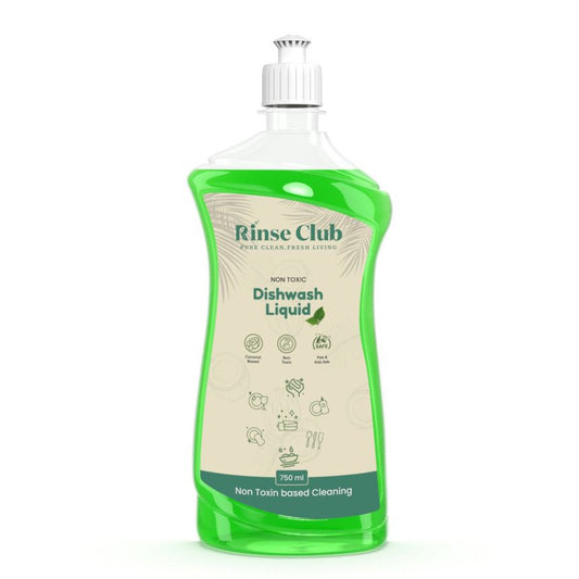 Dishwash Liquid Gel I Tango, Non-toxic & Kids-Safe I 750 ML